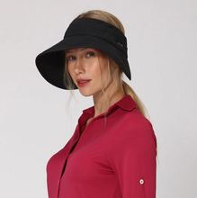 Lataa kuva gallerian katseluohjelmaan, Model Front: Uv Line Visor Tokyo Fpu50+ Visor Black Uv
