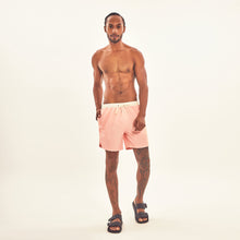 Lataa kuva gallerian katseluohjelmaan, Model Front: Uv Line Bermuda-Shorts Shorts Boxer Rose Upf50+
