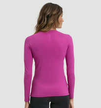 Lataa kuva gallerian katseluohjelmaan, Model Back: Uv Line Rashguard Longsleeve Uvpro Fem Pink Upf50+
