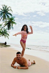 Shortsit Boxer Rose UPF50+
