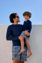 Lataa kuva gallerian katseluohjelmaan, Image 07: Uv Line Bermuda-Shorts Shorts Acqua Boxer Tie Dye Blue Upf50+
