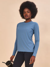 Lataa kuva gallerian katseluohjelmaan, Image 02: Uv Line Rashguard Longsleeve Uvpro Indigo Upf50+
