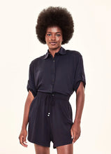 Lataa kuva gallerian katseluohjelmaan, Gallery: Uv Line Fitness-Shorts Shorts Fem Basic Black Upf50+
