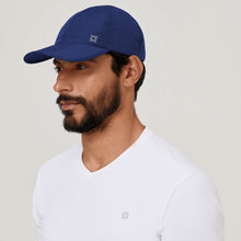 Lataa kuva gallerian katseluohjelmaan, Image 02: Uv Line Mützen Cap Uv Pro Masc Navy Blue Upf50+
