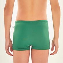 Lataa kuva gallerian katseluohjelmaan, Model Back: Uv Line Jungen-Badehose Trunks Kids F Inf Brazil Green Upf50+
