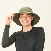 Lataa kuva gallerian katseluohjelmaan, Image 04: Uv Line Eimerhut Hat California Nac Fem Green Militar Upf50+
