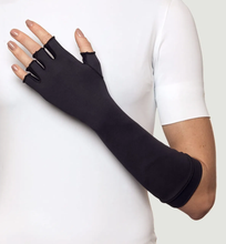 Lataa kuva gallerian katseluohjelmaan, Image 02: Uv Line Handschuhe Long Gloves Uni Black Upf50+
