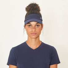 Lataa kuva gallerian katseluohjelmaan, Image 06: Uv Line Visor Visor Athletic Dry Fem Navy Blue Upf50+
