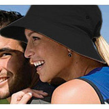 Lataa kuva gallerian katseluohjelmaan, Image 03: Uv Line Eimerhut Hat California Nac Fem Black Upf50+

