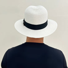Lataa kuva gallerian katseluohjelmaan, Image 07: Uv Line Panamahut Hat Shanghai Imp Uni White Black Upf50+
