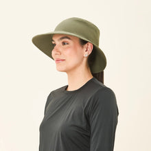 Lataa kuva gallerian katseluohjelmaan, Image 02: Uv Line Eimerhut Hat California Nac Fem Green Militar Upf50+
