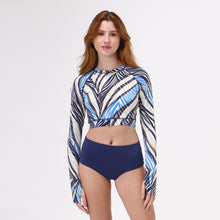 Lataa kuva gallerian katseluohjelmaan, Model Front: Uv Line Set Bikini Ondas Upf50+
