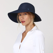 Lataa kuva gallerian katseluohjelmaan, Image 02: Uv Line Schlapphut Hat Lyon Nac L Fem Navy Blue Upf50+
