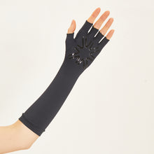 Lataa kuva gallerian katseluohjelmaan, Image 04: Uv Line Handschuhe Long Gloves Fpu50+ Black Uv
