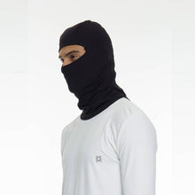 Lataa kuva gallerian katseluohjelmaan, Model Front: Uv Line Legionärshut Skin Mask Balaclava Uni Black Upf50+
