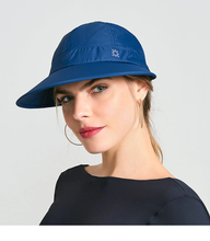 Lataa kuva gallerian katseluohjelmaan, Image 04: Uv Line Mützen Visor Nice Fem Navy Blue Upf50+
