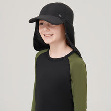 Lataa kuva gallerian katseluohjelmaan, Image 02: Uv Line Mützen Cap Legionario Teens Inf Black Upf50+
