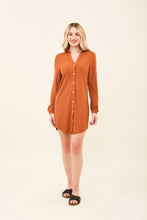 Lataa kuva gallerian katseluohjelmaan, Shirtdress Copenhagen Caramelo UPF50+
