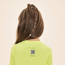 Lataa kuva gallerian katseluohjelmaan, Image 04: Uv Line Rashguard Acqua Qr Code Amarelo Fluor Upf50+

