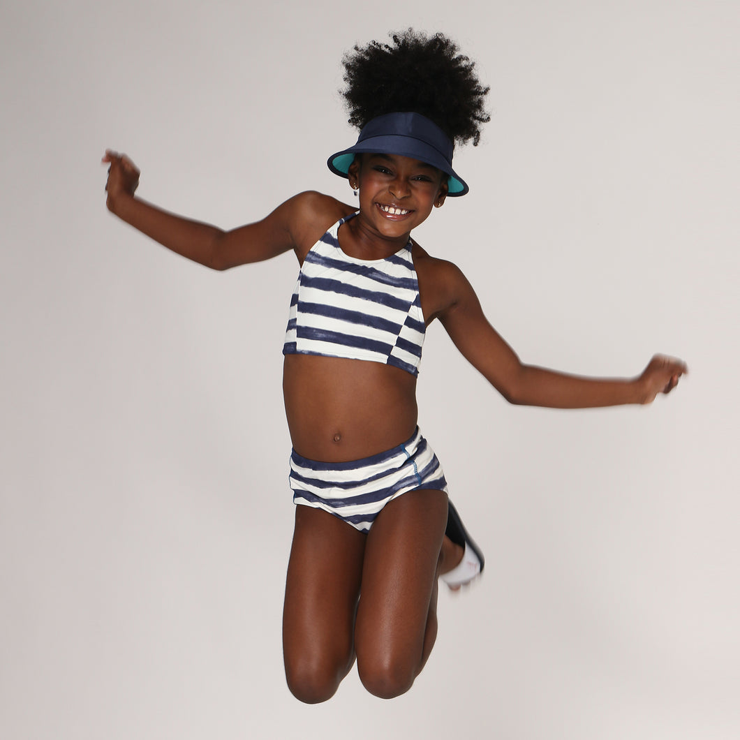 Model Front: Uv Line Mädchen-Bikini Bikini Set Listras Upf50+