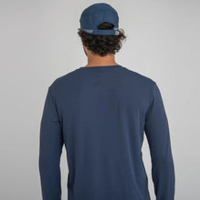 Lataa kuva gallerian katseluohjelmaan, Model Back: Uv Line Mützen Cap New Fit Marinho Upf50+
