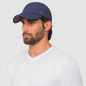 Image 04: Uv Line Mützen Cap New Fit Marinho Upf50+