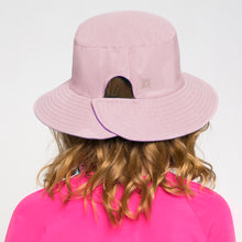 Lataa kuva gallerian katseluohjelmaan, Model Back: Uv Line Schlapphut Chapeu California Inf Rosa Bebe Framboesa Upf50+
