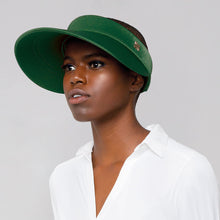 Lataa kuva gallerian katseluohjelmaan, Model Front: Uv Line Visor Grecia Verde Folha Upf50+
