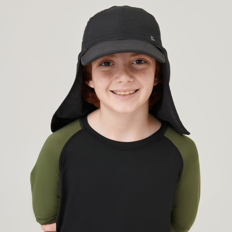 Model Front: Uv Line Mützen Legionario Teens Preto Upf50+
