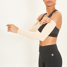 Lataa kuva gallerian katseluohjelmaan, Image 02: Uv Line Handschuhe Long Sleeve Beige Upf50+
