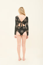 Lataa kuva gallerian katseluohjelmaan, Image 07: Uv Line Badeanzug Marina Shine Preto Malva
