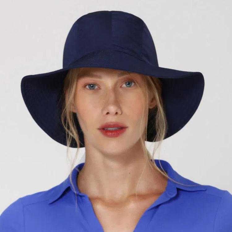 Gallery: Uv Line Schlapphut San Remo Fpu50+ Hat Navy Blue Uv