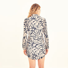 Lataa kuva gallerian katseluohjelmaan, Model Back: Uv Line Hemdblusenkleid Shirtdress Costela Aco Off White Upf50+
