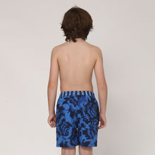 Lataa kuva gallerian katseluohjelmaan, Model Back: Uv Line Jungen-Badehose Short Acqua Oceano Inf Upf50+
