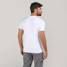 Lataa kuva gallerian katseluohjelmaan, Model Back: Uv Line Fitness-Top Sport Fit Mas Branco Upf50+
