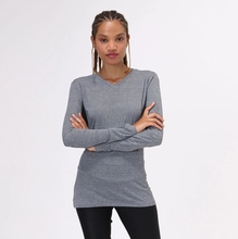 Lataa kuva gallerian katseluohjelmaan, Model Front: Uv Line Fitness-Top Sport Fit Mescla
