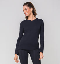 Lataa kuva gallerian katseluohjelmaan, Image 02: Uv Line Fitness-Top Sport Fit Preto Fem
