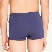 Lataa kuva gallerian katseluohjelmaan, Model Back: Uv Line Jungen-Badehose Sunga Kids F Inf Marinho

