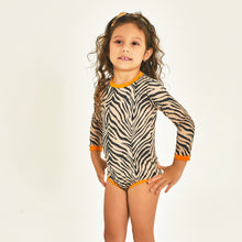 Lataa kuva gallerian katseluohjelmaan, Image 02: Uv Line Baby-Bademode Swimsuit Baby Zebra Upf50+
