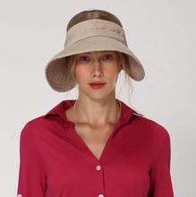 Lataa kuva gallerian katseluohjelmaan, Model Front: Uv Line Visor Tokyo Fpu50+ Visor Khaki Uv
