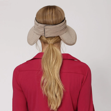 Lataa kuva gallerian katseluohjelmaan, Model Back: Uv Line Visor Tokyo Fpu50+ Visor Khaki Uv
