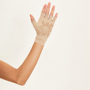 Medium Glove beige UPF50+